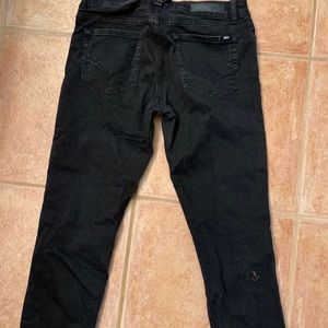 Black skinny vans jeans